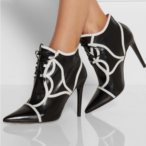 TABITHA SIMMONS Tinsley Leather Ankle Boots - Picture 2 of 8